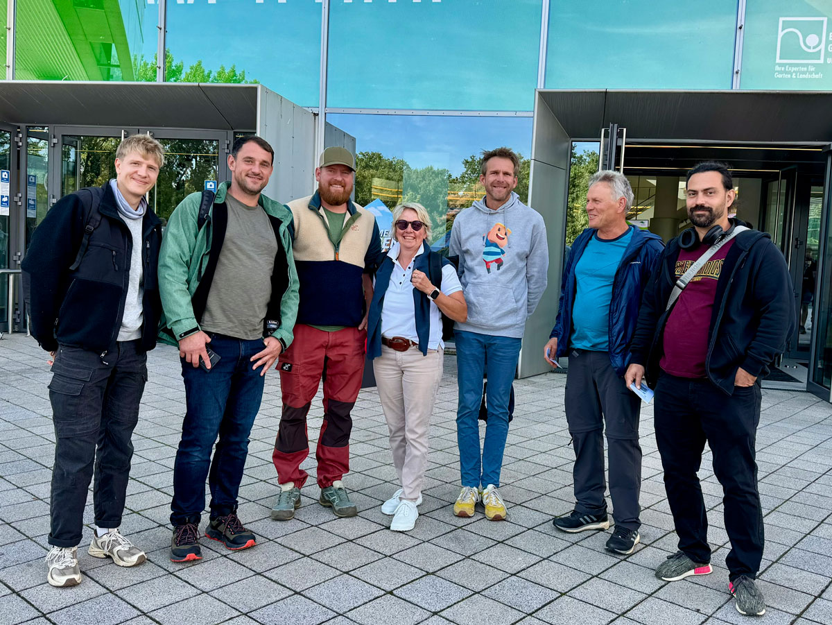 Unser Team besucht die GaLaBau 2026 in Nürnberg Unser Team besucht die GaLaBau 2026 in Nürnberg