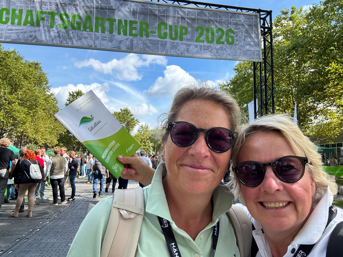 Unser Team besucht die GaLaBau 2026 in Nürnberg Unser Team besucht die GaLaBau 2026 in Nürnberg